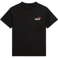 Puma Shirt 'ESS No. 1' rood / zwart / wit