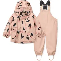Liewood Functioneel pak 'Manu' rosé / poederroze / zwart