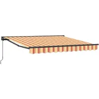 vidaXL Zonnescherm Frame Meerkleurig 300 x 250 cm