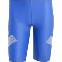 Adidas Sportzwembroek 'Big Bars' royal blue/koningsblauw / wit