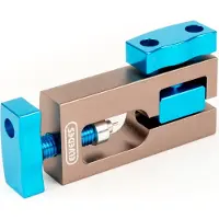 Elvedes Nippelpers voor hydroslang - Geschikt voor hydraulische remsystemen - Zilver en blauw - Voor professioneel gebruik
