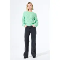 Garcia Celia wide dames Jeans, 27/30, Zwart, Wide fit