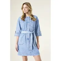 Garcia N260282 Jurk Met 3/4 Mouwen