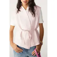 Ba&sh Veste Iseult Ecru Maat: M | Gilets Outlet | Dames | Roze