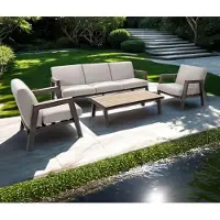 Lesli Living Loungeset Manu - Ergonomisch Ontwerp - Duurzaam en Weerbestendig
