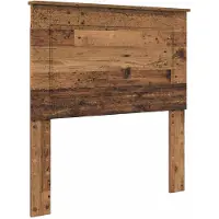 vidaXL Hoofdbord Oudhout 100 cm Geconstrueerd hout