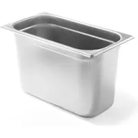 Hendi GN 1/3 container, hoogte 150 mm, roestvrij staal - 800447
