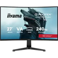 Iiyama G-Master GC2784HSU-B1 Red Eagle - 27 inch - Full HD - VA - 240Hz - - Curved - HDMI 2.1, HDR10