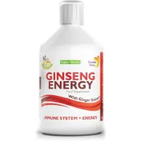 Swedish Supplements Zweedse Nutra Ginseng Energie - Voor energie, vitaliteit en concentratie - Tegen chronische vermoeidheid - 500 ml
