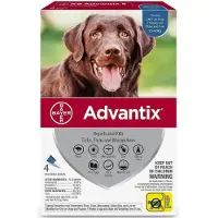 Elanco Deutschland GmbH Bayer Advantix Spot-On tekendruppels voor honden van 25-40 kg, 4 ml x 4 stuks