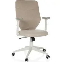 Hjh OFFICE Bureaustoel / draaistoel COSIO II stof beige