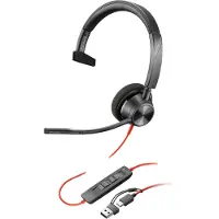 HP Blackwire 3310 Mono -M USB-C HS +USB-C/A
