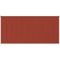 vidaXL Buitenrolgordijn 90% UV-blok Terracotta 240 x 230 cm HDPE