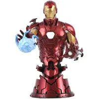 Marvel comic, buste van een ijzeren man, figuur, schaal 1/7