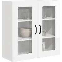vidaXL Vaatwasserpaneel Kalmar Hoogglans wit 80 x 31 x 80 cm