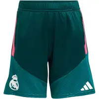 Adidas Real Madrid Trainingsbroekje 2026-2027 Kids Donkergroen Roze Wit