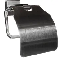 QUVIO Toiletrolhouder modern - Chroom