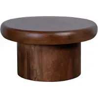 Lewis & Loft Salontafel Leke - FSC Mangohout - Rond ⌀60 cm - Bruin