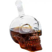 Aretica Whisky Karaf - Skull - Glas