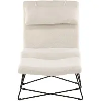 QUVIO Elsa Lounge Stoel - Elegante Scandinavische Designstoel