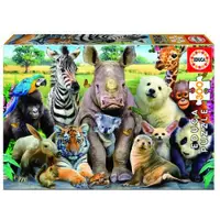 Educa - 300 pcs - Class Photo Puzzle (80-15908)