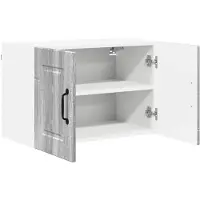 vidaXL Wandkast PORTO Grijs Sonoma 60 x 31 x 40 cm Bewerkt hout