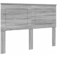 vidaXL Hoofdbord Grijze Sonoma 100 cm Geconstrueerd hout