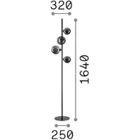 Ideal Lux PERLAGE PT4, Piantana,