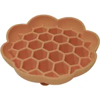 Jack & Vanilla JV Bon App Voerbak Slow Feeder Antislip Silicone Zonnebloem