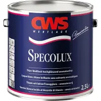 CWS Wertlack Specolux Titan | Hoogglans Lakverf Buiten 2,5 LTR - Lichte kleur|2