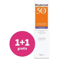 Biodermal Anti age creme gezicht SPF50+ 40 ml