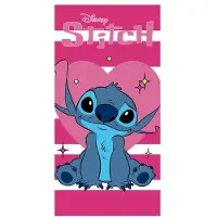 Stitch Strandlaken - 70x140 cm - Pink