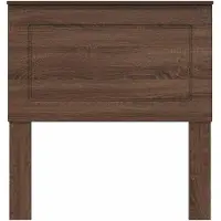 vidaXL Hoofdbord Bruine eik 100 cm Geconstrueerd hout