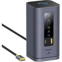 Baseus Spacemate Serie - Laptop-dockingstation - USB-C HUB 11w1 - 3x HDMI - Power Delivery