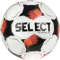 Select Numero 10 V26 Voetbal Maat 4 Wit Zwart Oranje Goud
