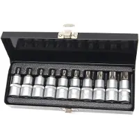 HBM 10 Delige 1/2 inch TORX Doppenset