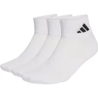 Adidas Sportsokken 'CUSHIONED SPORTSWEAR ANKLE 3 PAIR PACK' zwart / wit / wolwit