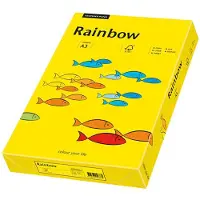 Rainbow gekleurd papier geel 120 grams A3 (250 vel)
