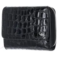 Golden Head Leren portemonnee Cayenne RFID Protect RV-Börse 3316 Schwarz zwart