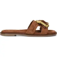 Notre-V Dames Slippers 19401 - Cognac - Maat 41