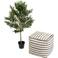 Kare design Kunstplanten olijfboom 120cm