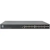LevelOne GTL-2885, Beheerd, L3, Gigabit Ethernet (10/100/1000), Geschikt voor montage in een rack