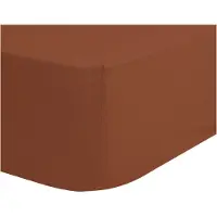Good Morning Hoeslaken Katoen Renforcé 30cm Hoekhoogte - terra 90x200cm