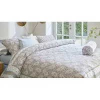 Pip studio Dekbedovertrek Kairi Bloom Licht Blauw Katoen-200 x 200 / 220 cm | 2-Persoons