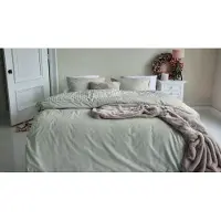 Rivièra Maison Hayes dekbedovertrek - Lits-Jumeaux - 240 x 200/220 cm - Zand