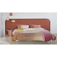 Beddinghouse Dutch Design Dekbedovertrek Curves Koraal Katoen-260 x 200 / 220 cm | Extra Breed