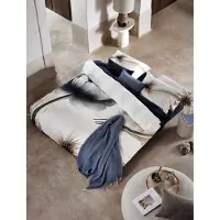 Vandyck Dekbedovertrek Saffira Cream Tan Satijn-200 x 200 / 220 cm | 2-Persoons