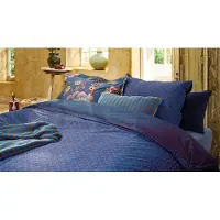 Pip studio Dekbedovertrek Alvida Donkerblauw Percal-260 x 200 / 220 cm | Extra Breed