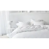 Beddinghouse Snow dekbedovertrek - Effen - Lits-Jumeaux - 240x200/220 cm - Wit