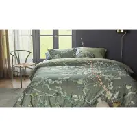 Beddinghouse x Van Gogh Museum Blossoming Dekbedovertrek - Groen 260 x 200/220 cm